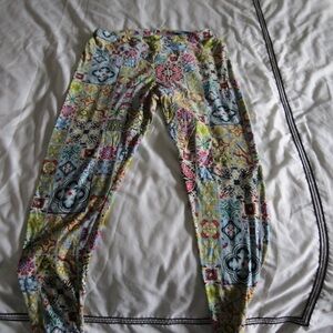 Lula Roe Colorful Patterned Leggings